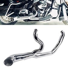 SHARKROAD Noticeable Increase 2 Into 1 Exhaust For Harley Touring 2017-Up Model picture