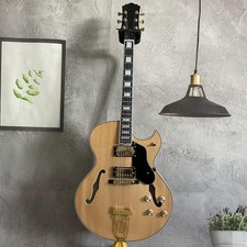 Custom Byrdland Electric Guitar Nature H-H Pickups Jazz 596mm Gold Hardware picture