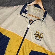 Vintage Notre Dame Fighting Irish Phenom Windbreaker - 90s Men’s size Large picture