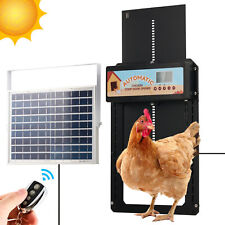 CO-Z Automatic Chicken Coop Door Solar Powered Opener with Light Sensor & Timer picture