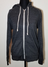 Alternative Apparel Earthleisure Hoodie Zip Sweatshirt Small Recycled Eco NWOT picture