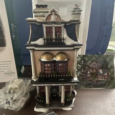 Department 56 Dickens Village China Shop Illuminated Building brand new in box picture