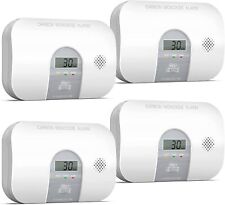 Ecoey Carbon Monoxide LCD Digital Alarm Detector with Batteries & Screws 7Y Life picture