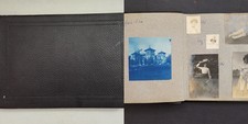 1901 antique ID'D PHOTO ALBUM travel Pan American Expo Buffalo NY GHOST LASALLE  picture