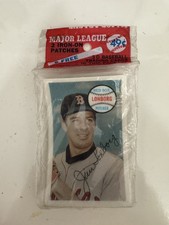 1970 Kellogg’s 3D Unopened Baseball Pack Jim lobbing  6 Cards 2 Patches Tigers picture