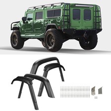 8Pcs Fender Flares overfender W/ hardware For Hummer H1 /Humvee /HMMWV picture