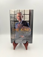 Christopher Andersen, The King: The Life of Charles III, First Edition, Signed picture