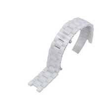 20mm White Ceramic Watch Bracelet For Guess Collection Diver Chic picture