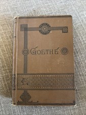 1884 Goethe Faust A Tragedy Peoples Edition Estes Lauriat Antique Hardcover picture