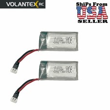 2PCS 3.7V 500mAh LiPo RC Plane Battery for VolantexRC F4U P51D picture