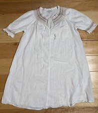 Madewell White Cotton Peasant Blouse Popover Top V-Neck Cottagecore 2 Piece Sz S picture