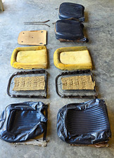 1964 CORVETTE _COMPLETE ORIGINAL SEAT PAIR-LEATHER CODE_ DK BLUE picture