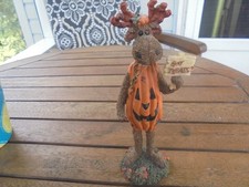 Estate Sale..The Boyds Bears & Friends Melvin Jack O' Moose Figurine picture