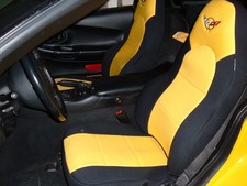 Coverking CR-Grade Neoprene Seat Covers for Chevy Corvette C5 - Made to Order picture
