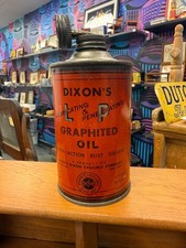Vintage Dixon’s Graphited Oil Can – Joseph Dixon Crucible Co. NJ picture