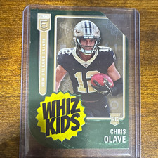 Panini 2022 Donruss Elite Football - Whiz Kids Chris Olave #WK-18 RC Saints picture