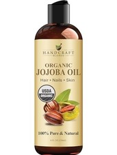 Handcraft USDA Organic Jojoba Oil 8 fl. oz – 100% Pure & Natural for Skin, Face, picture
