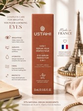 USTAWI 5-in-1 Eye Serum Perfector 15mL Anti-Aging France Licorice Root NIB picture