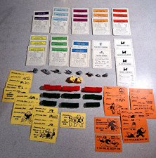 1936 Parker Brother's Inc. Monopoly Game cards and pieces 108pcs #1405L79 picture