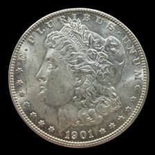 1901-O MORGAN SILVER DOLLAR, 9/27/26  picture
