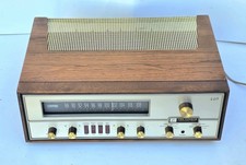 Vtg Fisher Stereo Transistor FM MPX Receiver 440-T W/Walnut Wooden Tested  picture