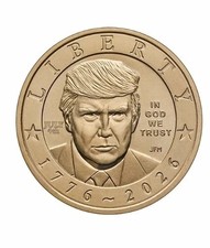 SEVEN (7) Coin Lot July 4th PRIVY Mark 2026 Presidential $1 Coin Donald J. Trump picture