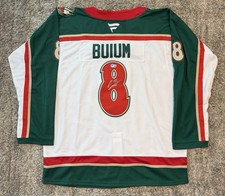 Zeev Buium Signed 2025-26 Minnesota Wild 25th Anniversary Jersey Beckett COA picture