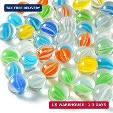 60PCS Glass Marbles Bulk, for Kids Marble Games DIY Home Decoration, C picture