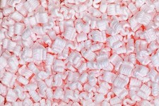 Packing Peanuts Shipping Anti Static Loose Fill 150 Gallons 20 Cubic Feet Pink picture