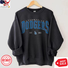 Los Angeles Dodgers Vintage Sweatshirt - Retro Baseball Crewneck, Casual Cotton picture