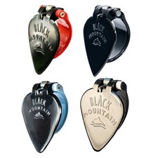 4X BLACK MOUNTAIN Spring Loaded Guitar Thumb Picks | Variety Pack Right Handed picture