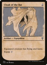 Cloak of the Bat 443 Showcase Common FOIL Baldur's Gate MTG Near Mint picture