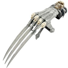 Death Skull Head Triple Claw Dagger picture
