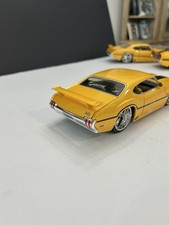 Jada 1/24 Bigtime Muscle Yellow 1970 Olds 442 Mint Condition Used No Box. picture