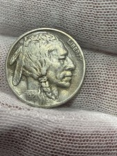 1921 Full Horn Higher Grade XF Buffalo Nickel -  Better Date US Coin picture