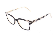 L.A.M.B LAUF105 BLK BROWN GOLD B:42 UNISEX AUTHENTIC EYEGLASSES FRAME 55-18-145 picture
