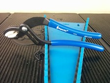 #aj694 NEW Imperial Blue Soft Grip Adjustable Soft Jaw Non-marring Pliers GT113 picture
