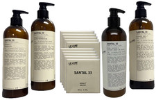 Le Labo Santal 33 (Lg Hospitality Set) Shampoo, Wash, Conditioner, Lotion & Soap picture
