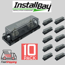 INSTALL BAY ANLFH-10 / ANL Fuse Holder - Nickel Plated - ( 10 PACK )   **NEW** picture