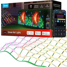 NEW Govee Outdoor Net Lights, 2.8*9.4ft with RGBIC and DIY Functions, 480 LEDs picture