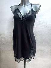 Ann Summers Moment Viscose Chemise in Black rp£24 bnwt picture