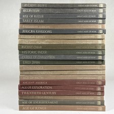 Great Ages of Man Time-Life Books 21 Volume Set History World Cultures Hardcover picture