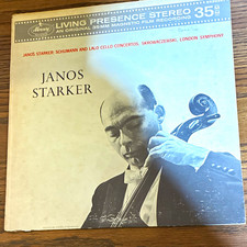 Janos Starker Schumann & Lalo Cello Concertos Stereo LP Vinyl picture