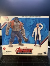Marvel Legends Gray Hulk and Dr. Bruce Banner 2 Pack Set Avengers NEW picture