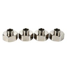 4-Pack G1/4 to G1/2 Thread Adapter, Male to Female, PC Water Cooling Reducer picture