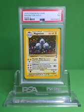 POKEMON 2000 BASE SET 2 MAGNETON HOLO 9 PSA 7 picture
