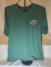 Adidas Minnesota Wild Hockey Club Graphic Tee NWT picture