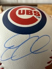 Edward Cabrera signed Major League Chicago Cubs Logo Signed Ball picture