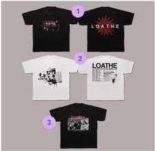 Loathe Band A Stranger To You North America Tour Double Sided T Shirt picture