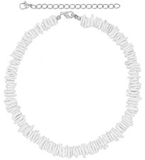 White Puka Shell Neckace for Men and Women - Hawaiian Surfer Necklace picture